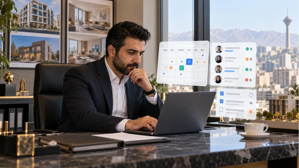 برچسبگذاری و بخشبندی مشتری در CRM املاک